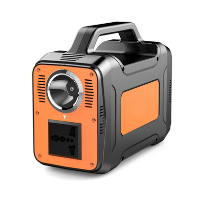 100W UPS แบตเตอรี่ลิเธียม 9V-12.6V 36000mAh สถานีไฟฟ้าแบบพกพาสำหรับ Outdoor