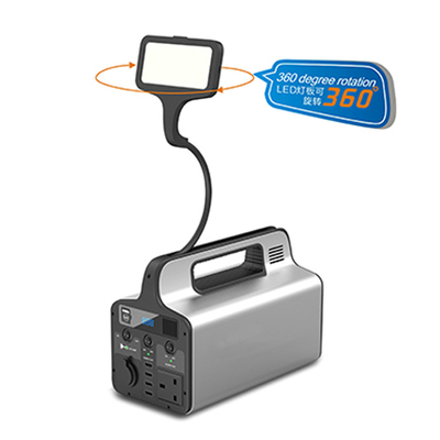 แบตเตอรี่ลิเธียมเฟอร์โรฟอสเฟต 300W UPS 110V 220V Jump Starter Mobile Power Station