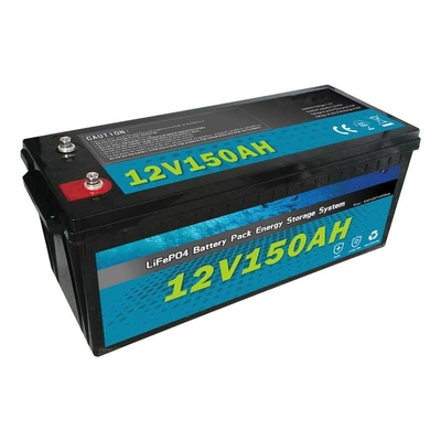 Lifepo4 Leisure แบตเตอรี่สำหรับ Camper Vans 12V 150AH RV ระบบจัดเก็บพลังงานแสงอาทิตย์