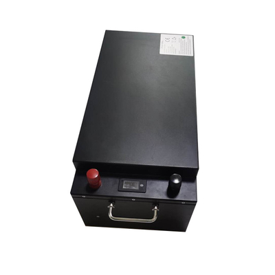 30AH แบตเตอรี่ลิเธียมแบบชาร์จไฟได้สำหรับรถตู้แคมป์ 24V พร้อมไฟ LED BMS สำหรับ RV EV Camping Vans