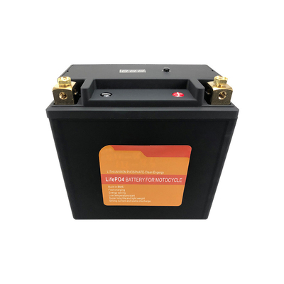 3ah Lifepo4 แบตเตอรี่ลิเธียมรถจักรยานยนต์พร้อม BMS 5L-B 12.0V